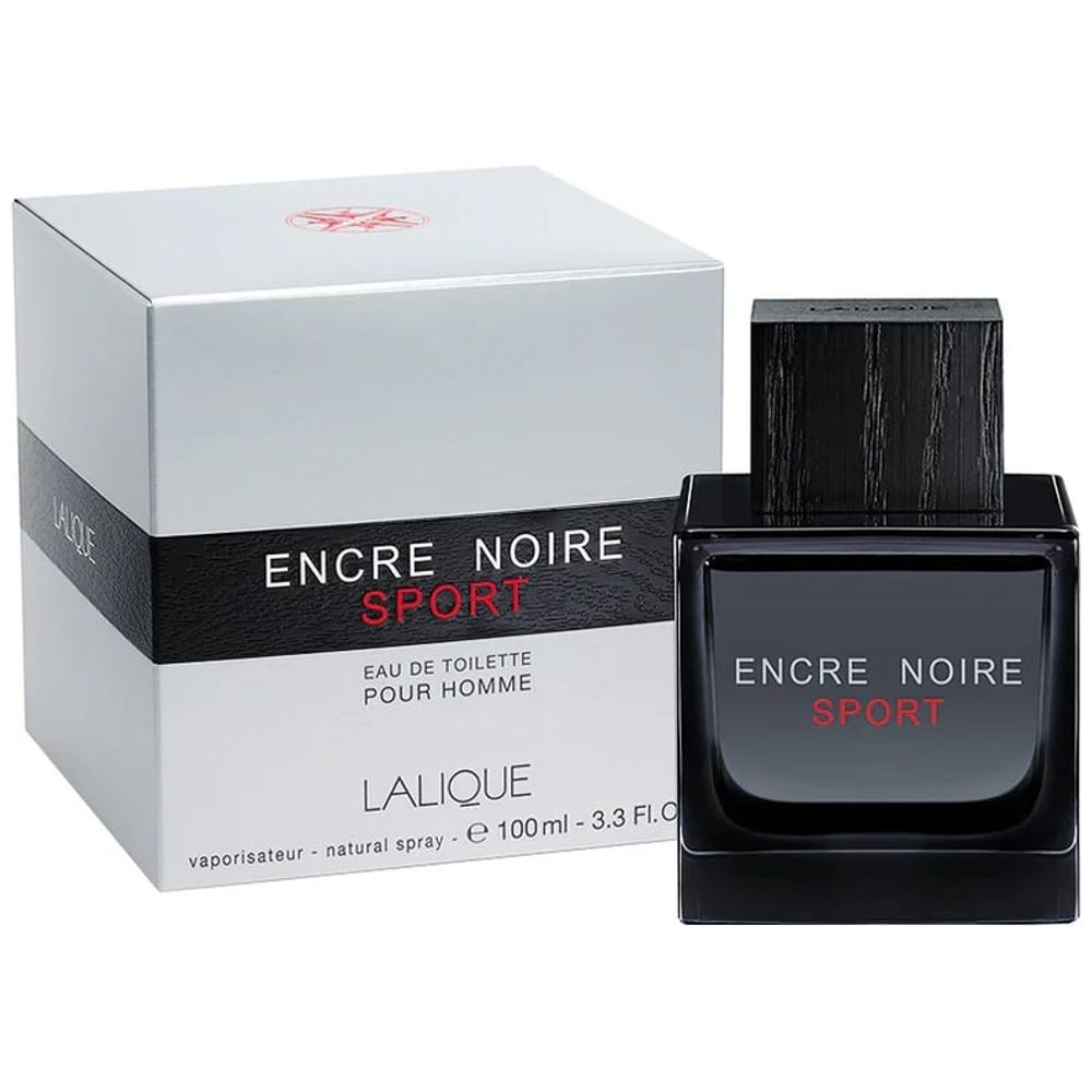 Encre Noire Sport من Lalique للرجال - او دو تواليت, 100 مل