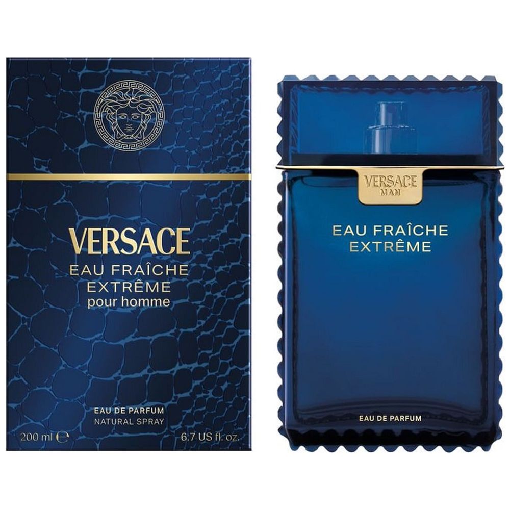 Eau Fraîche Extreme by Versace for Men - Eau de Parfum, 200 ml