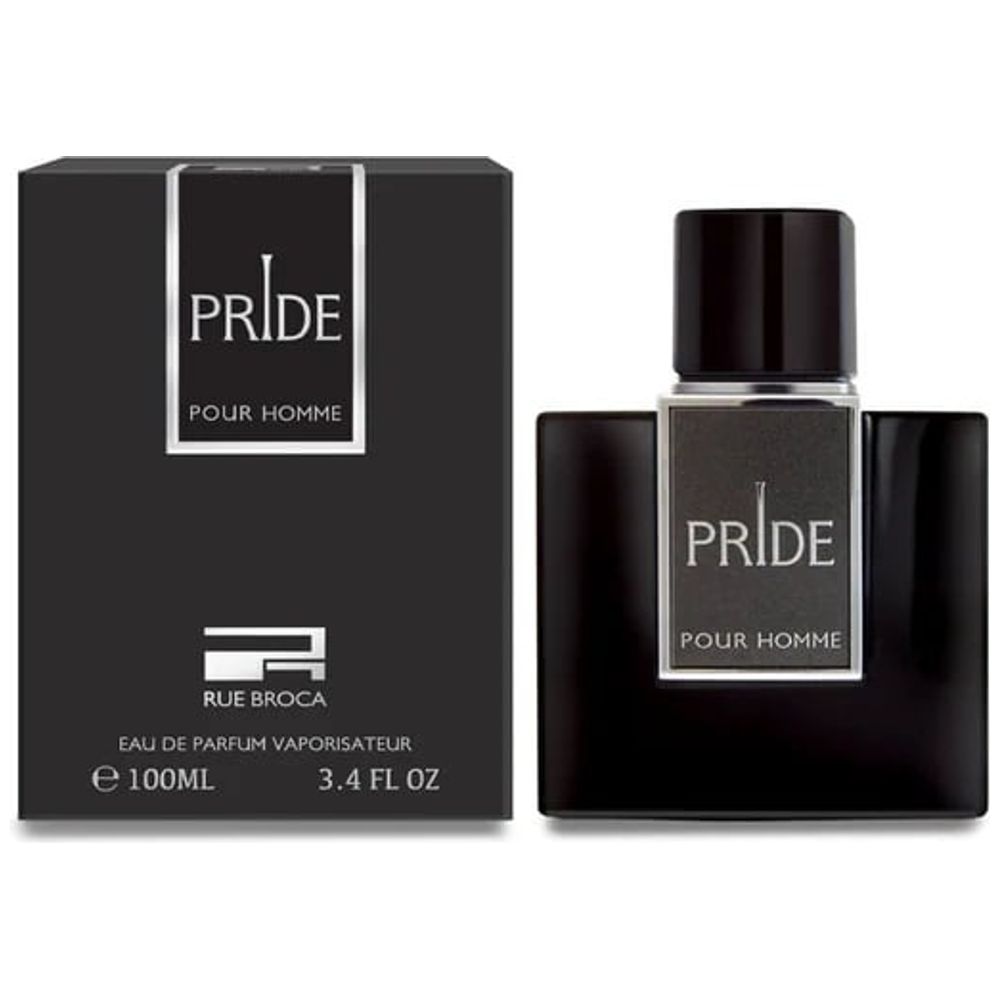 Pride Pour Homme by Rue Broca for Men - Eau de Parfum, 100 ml