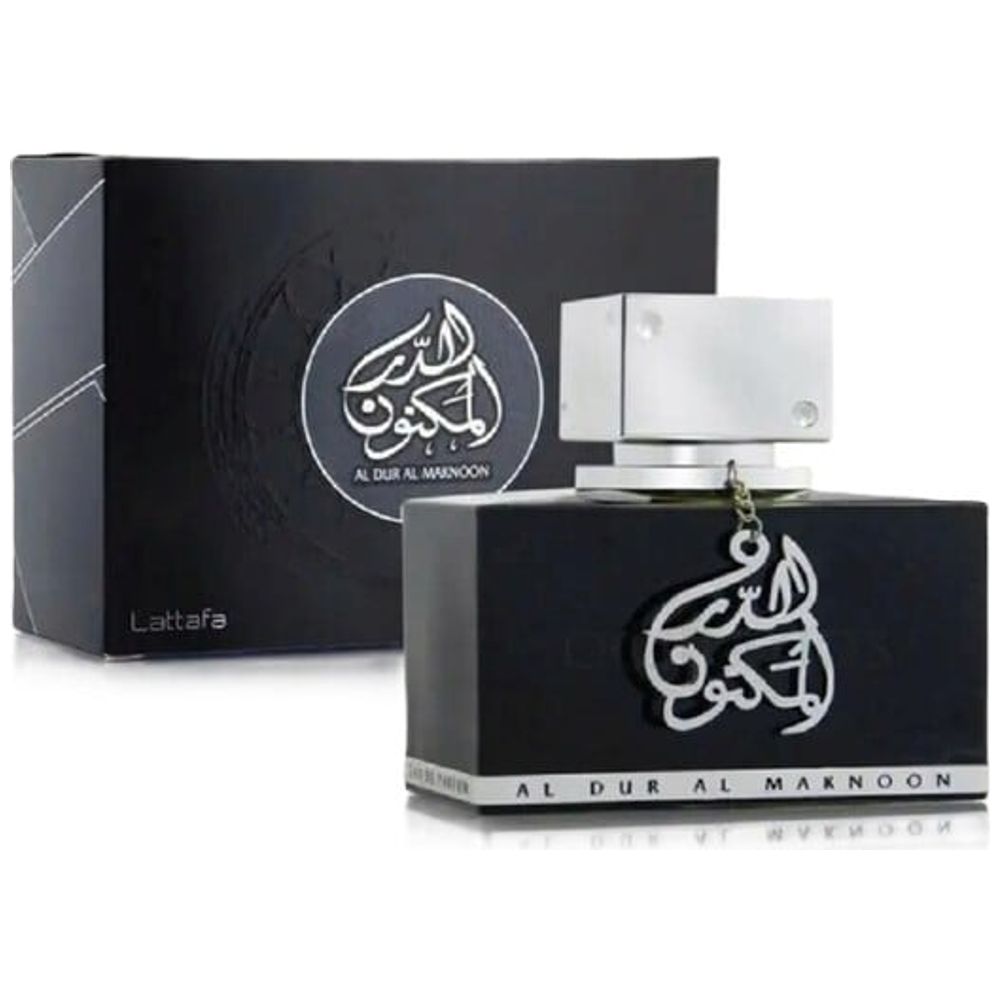 Al Dur Al Maknoon by Lattafa for Unisex - Eau de Parfum, 100ml