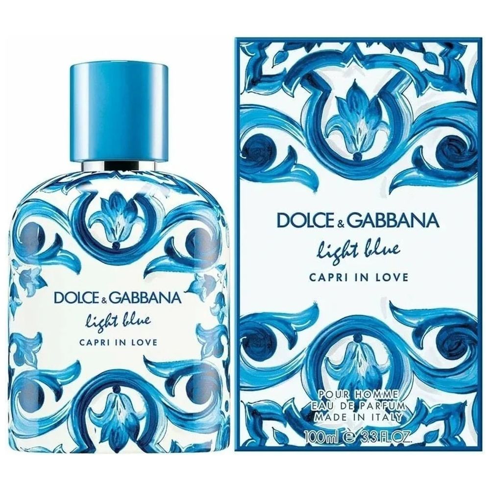 Light Blue Capri In Love by Dolce & Gabbana for Men - Eau de Parfum, 100ml