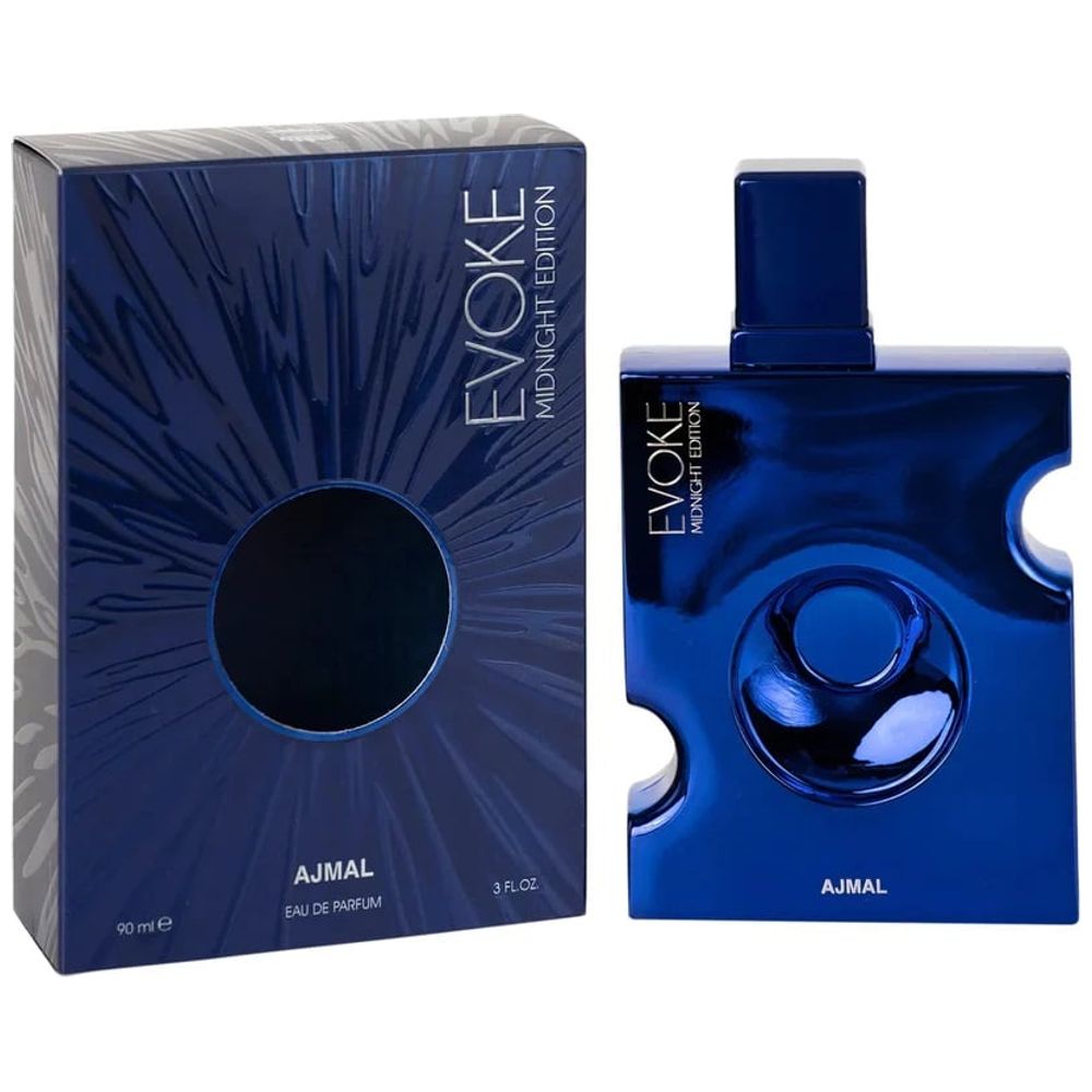 Midnight by Ajmal for Men - Eau de Parfum,90ml
