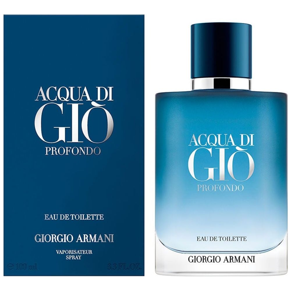Giorgio Armani Acqua di Gio Profondo by Giorgio Armani for Men - Eau de Toilette, 100 ml 100ml