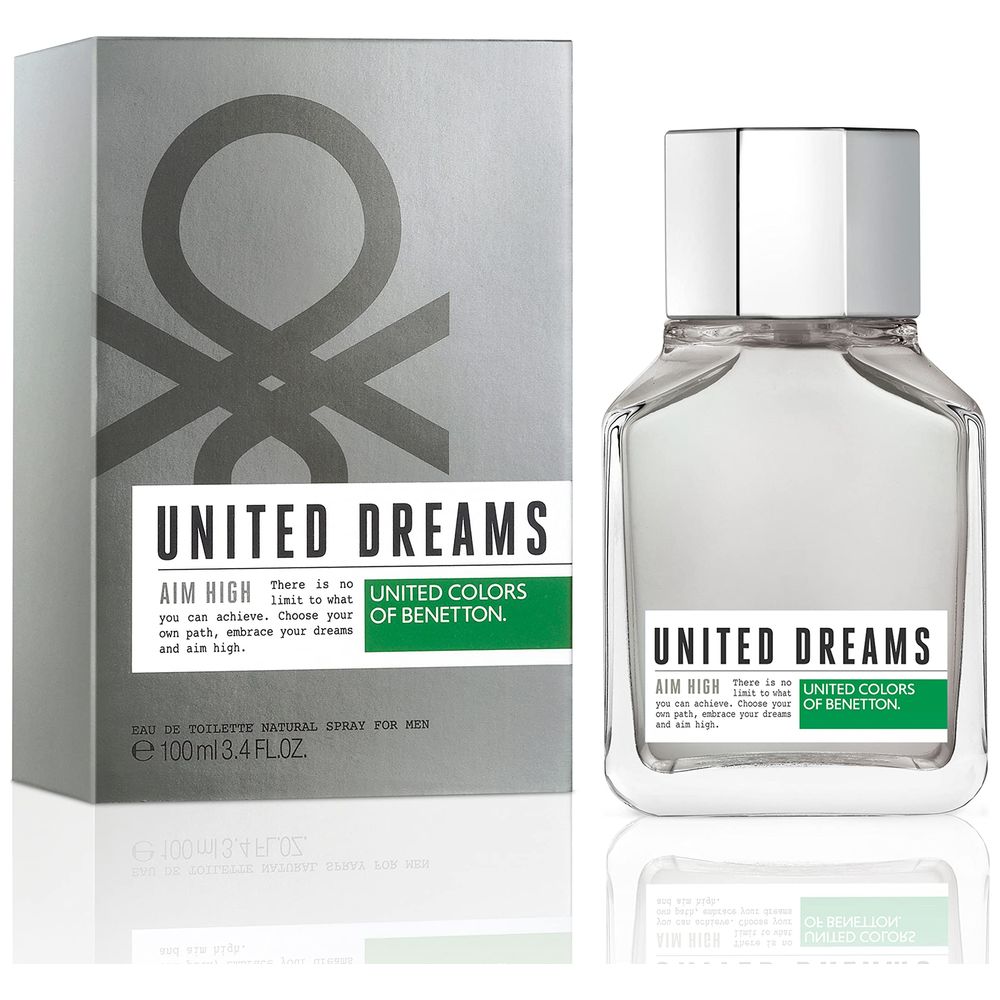 Aim High By United Colors of Benetton For Men - Eau de Toilette, 100 ml