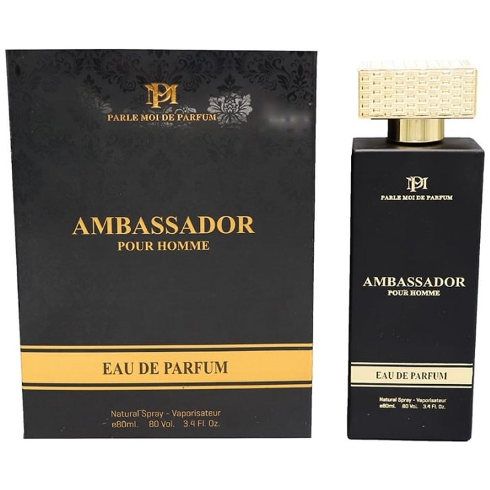 Pour Homme by Ambassador for Men - Eau de Parfum, 80 ml 80 ml