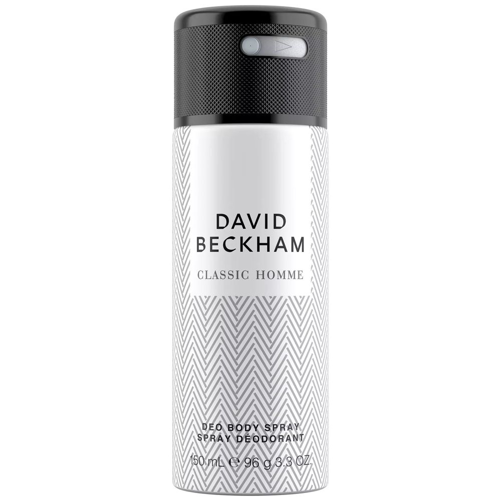David Beckham Classic Homme – Body Spray – White