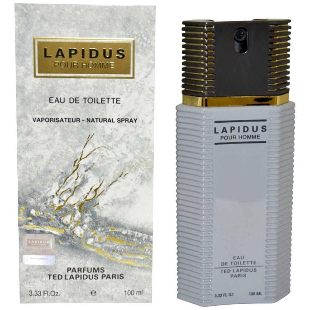 Ted Lapidus Lapidus Pour Homme by Ted Lapidus for Men - Eau de Toilette, 100 ml 100 ml