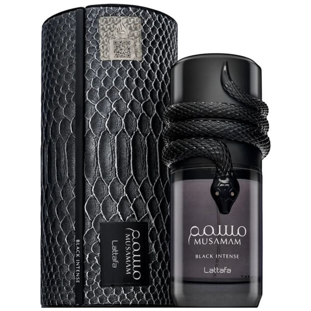 Musamam Black Intense by Lattafa for Unisex - Eau de Parfum, 100 ml