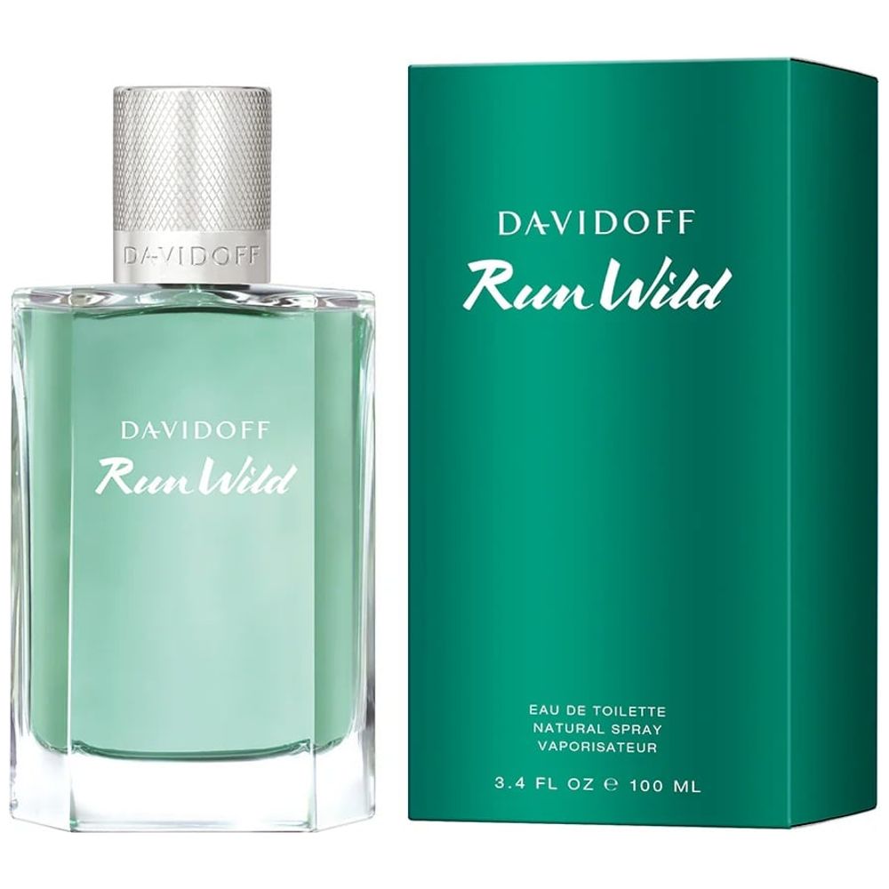 Run Wild by Davidoff for Men - Eau de Toilette, 100ml