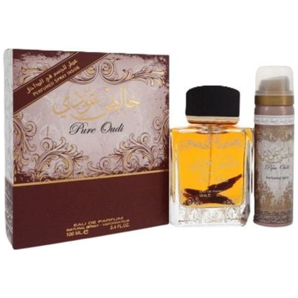 Pure Oudi by Lattafa for Unisex - Eau de Parfum, 100ml