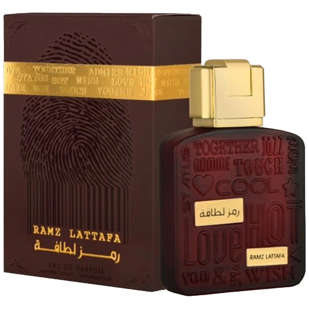 Ramz Lattafa by Lattafa for Unisex - Eau de Parfum,100 ml