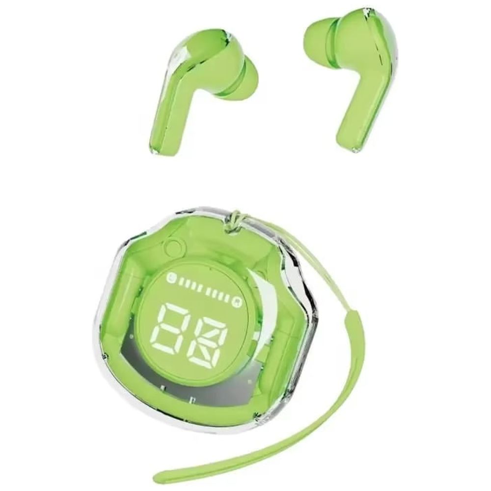 DTNo1 Air39 - Bluetooth Headphone In Ear - Bluetooth 5.3 - Up to 4 - 6 hours per ear - Green Bluetooth 5.3, 4-6h – 18,000 IQD Iraq