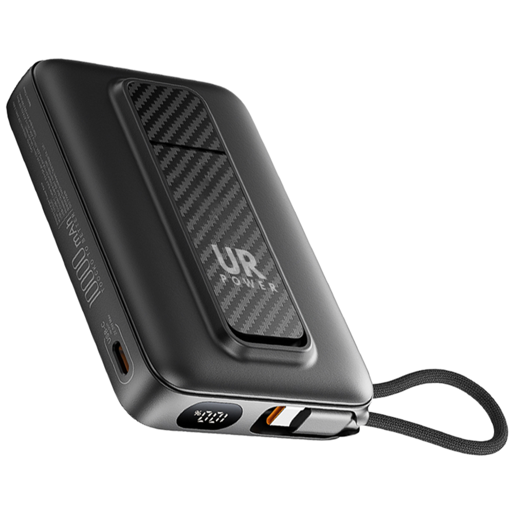 URPower TP03251 - Power bank - 10000mAh - Fast Charging 15W - Black 10000mAh 15W – 34,250 IQD Iraq