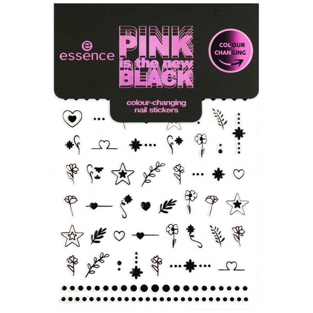 Pink Is The New Black Nail Stickers 01