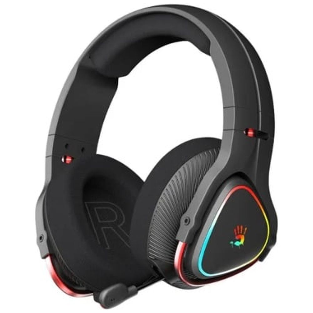 Bloody Wireless Gaming Over-Ear Headphones - Dual 2.4GHz Bluetooth 5.3 - Noise-Canceling Microphone - RGB - Up to 65 Hours Battery Life - Black – 85,000 IQD Iraq