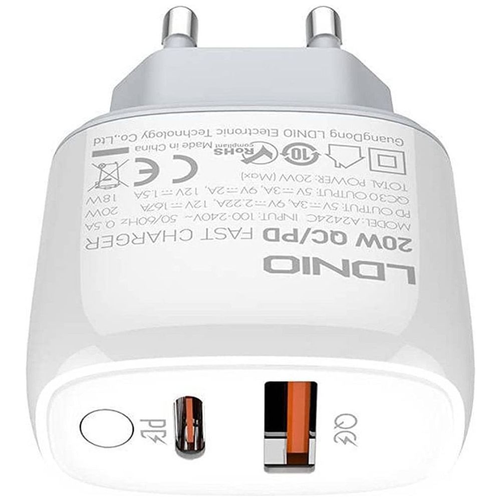 LDNIO LDNIO A2424C - Charger - White – 11,000 IQD Iraq