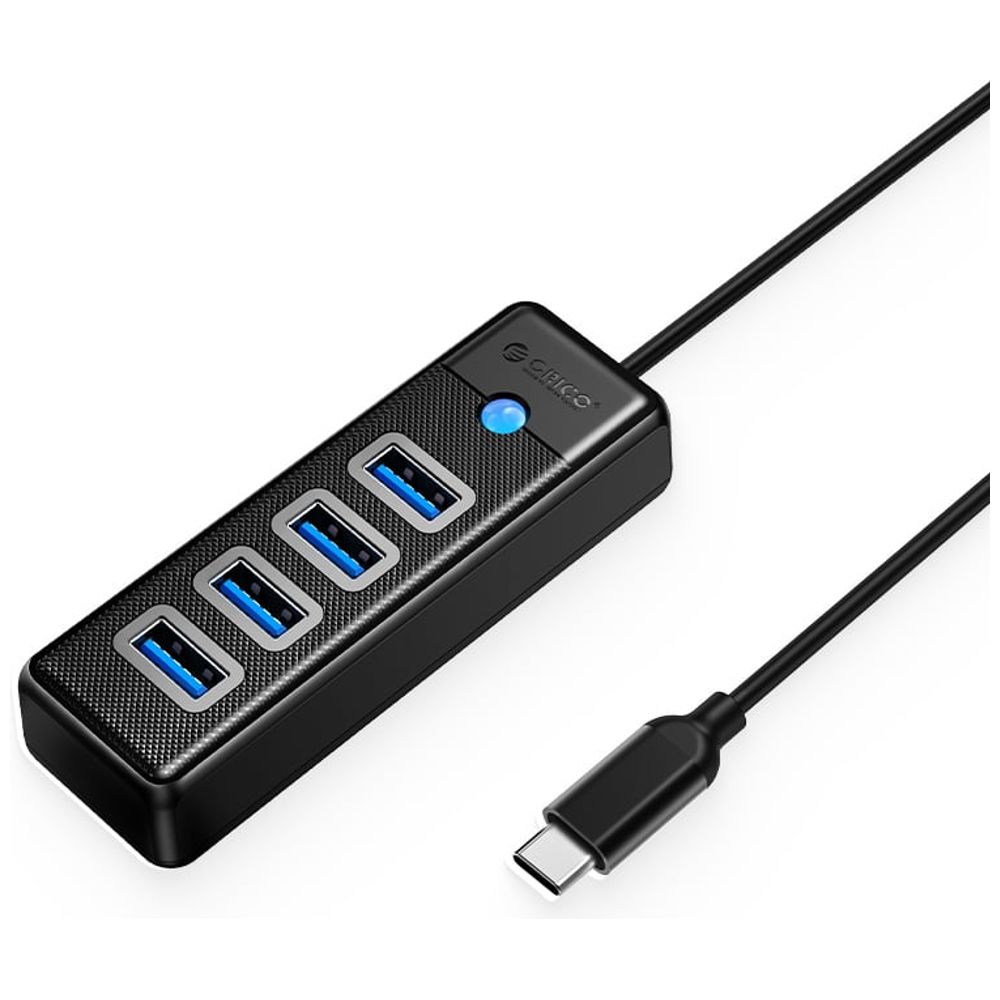 ORICO PW4U-C3 - USB-C Hub - 4Port - Black 4Port – 8,500 IQD Iraq