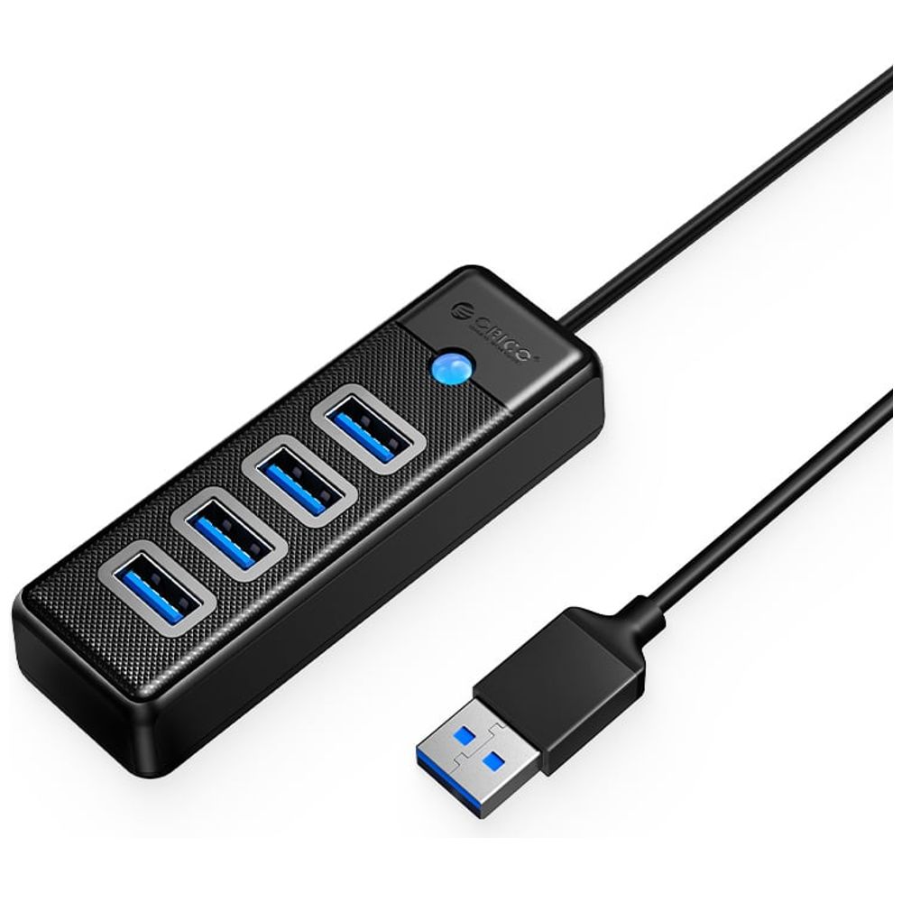 ORICO ORICO PW4U-U3-BK - USB Hub - 4Port - Black 4-port
