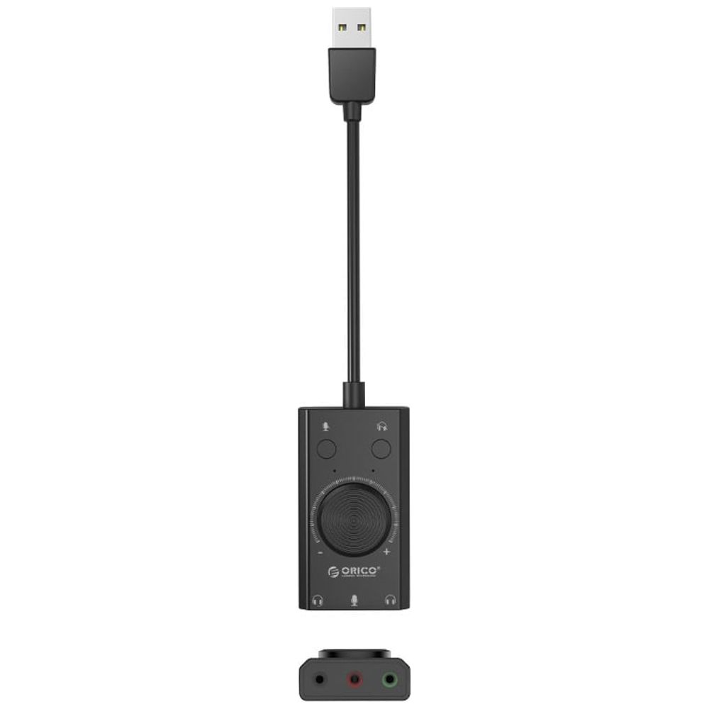 ORICO SC2 USB To headphone Jack - Audio Adapter Cable - 10 cm 10 cm – 13,750 IQD Iraq