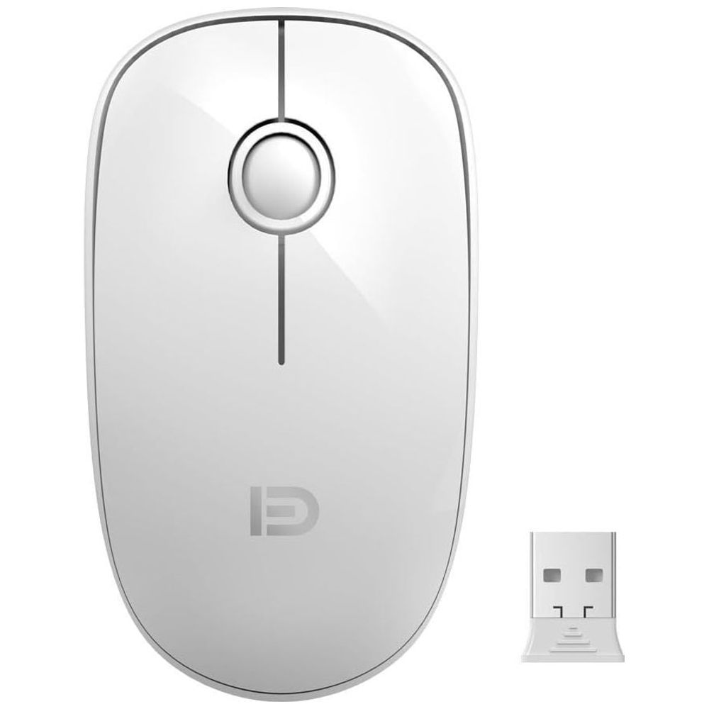 FD V8 - Wireless Mouse - White – 18,750 IQD Iraq