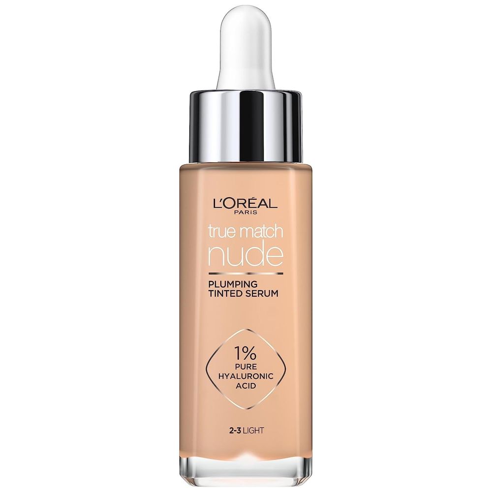 L'Oreal Paris True Match Nude Serum Foundation, 2-3 - Light