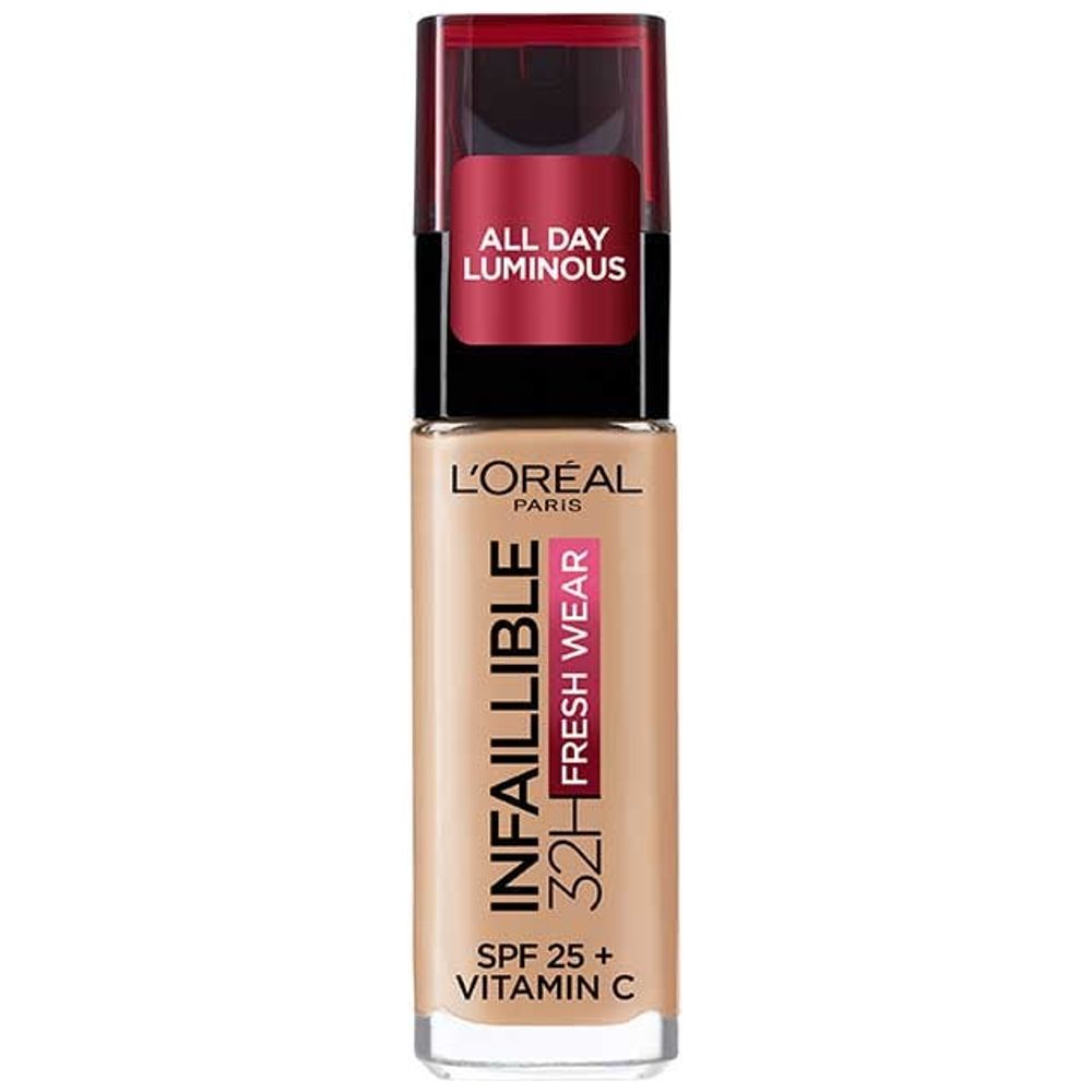 كريم أساس إنفاليبل 24 ساعة فريش وير من لوريال، 140 - جولدن بيج