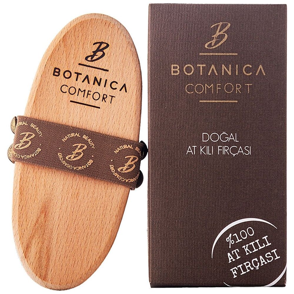 Botanica Comfort Anti-Cellulite 100% Natural Horsehair Brush