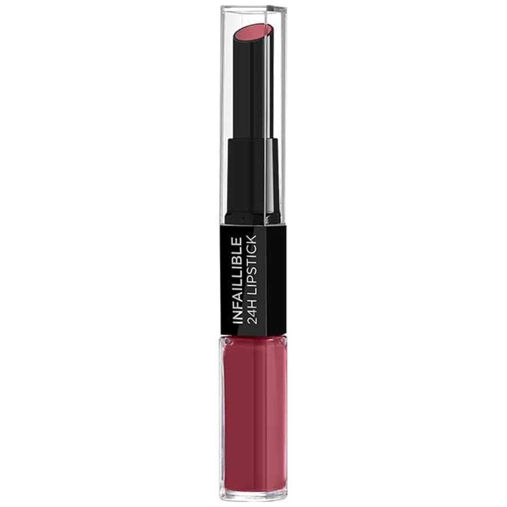 L'Oreal Paris Infallible 2 Step Lipstick, 804 - Metro Proof Rose