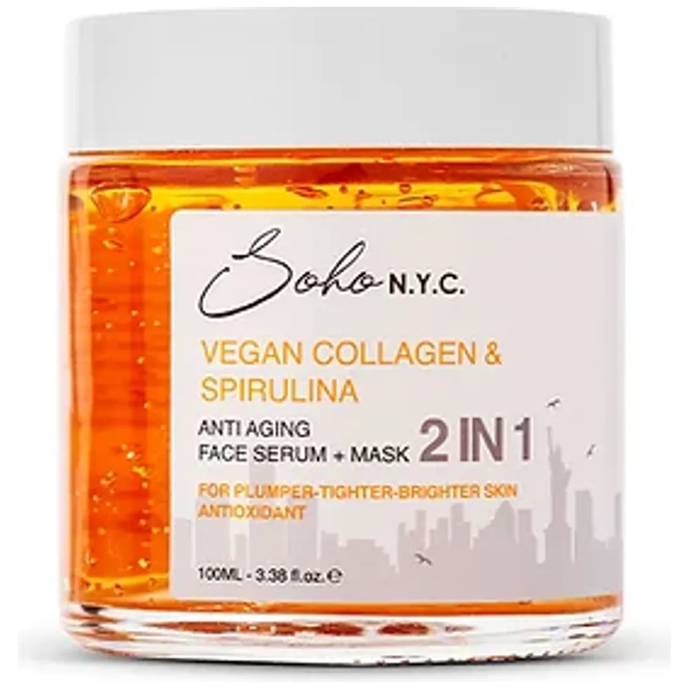 Soho New york Soho New york Anti-aging No Rinse 2in1 Face Serum + Mask - 100ml 100ml