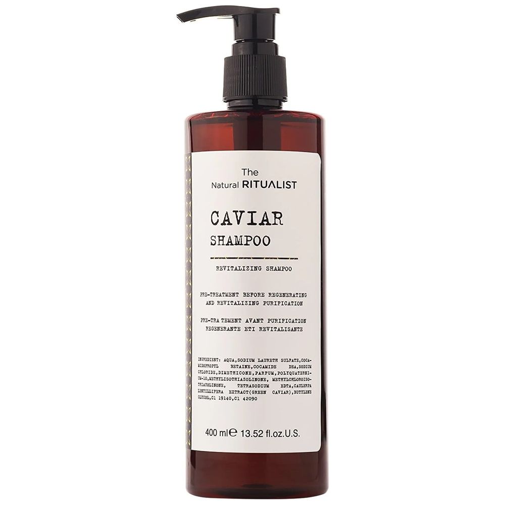 The Natural Ritualist شامبو كافيار خاص للشعر التالف والمجعد - 400ml