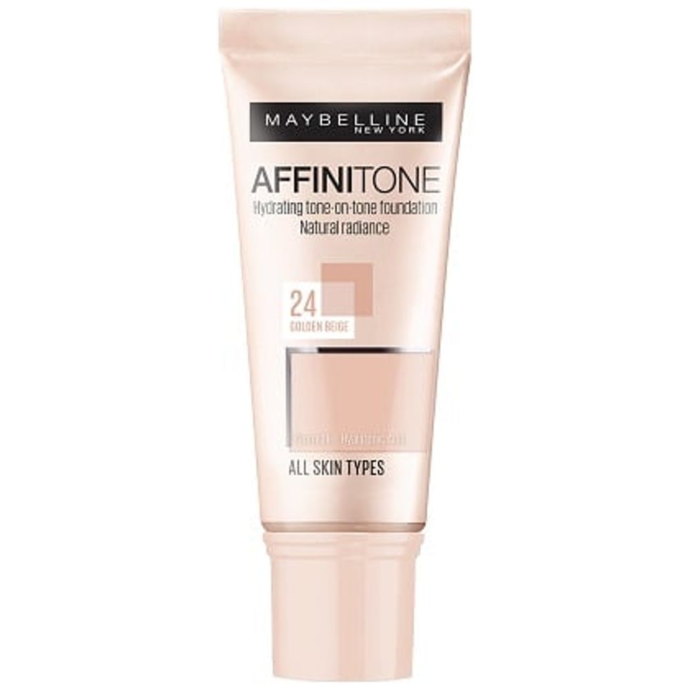 Maybelline New York Affinitone Foundation, 24 - Golden Beige