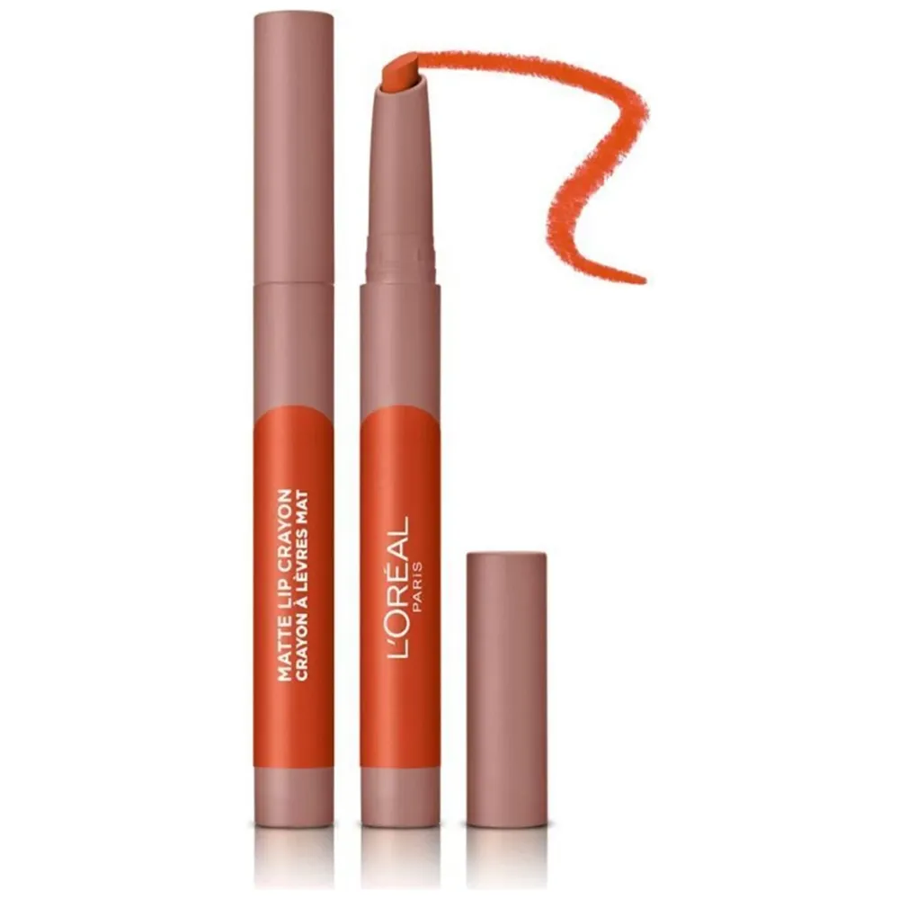 L'Oreal Paris Infallible Matte Lip Crayon Lipstick, 106 - Mon Cinnamon