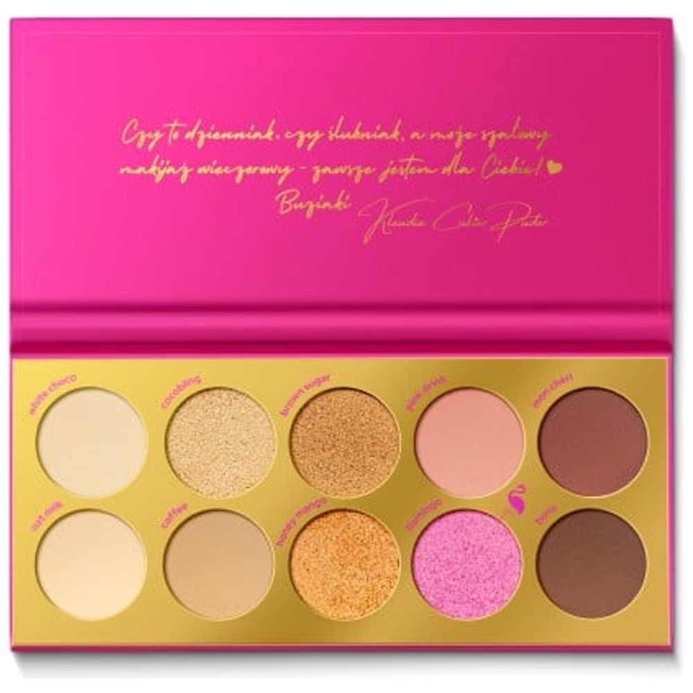 Claresa Sugar Powder Makeup Eyeshadow Palette - Colorful