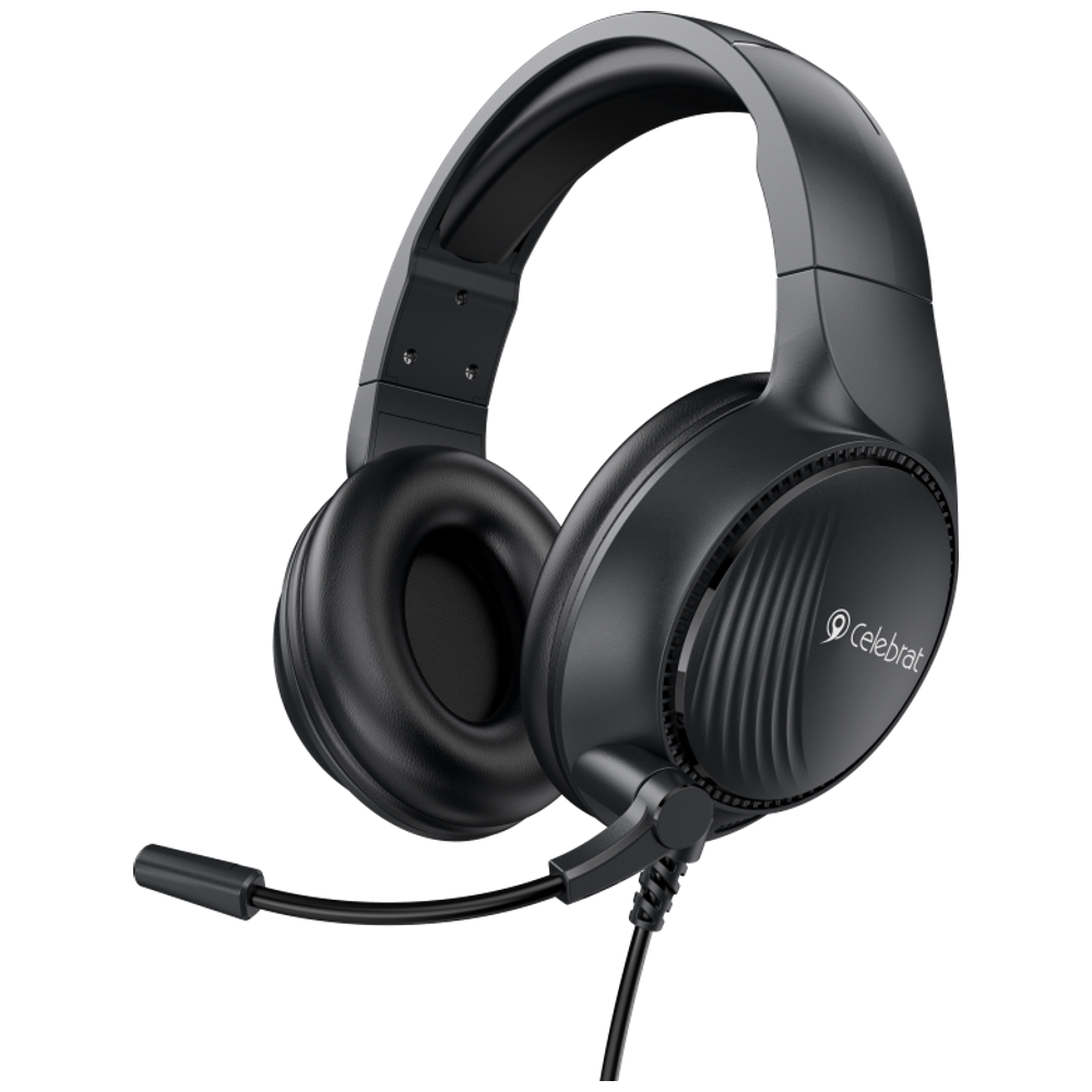 Celebrat	GM-5 - Headphone Over Ear - 3D surround sound - Black – 20,000 IQD Iraq