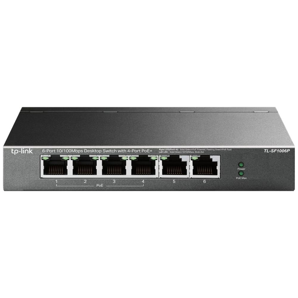 TP-LINK TP-LINK TL-SF1006P - LAN Hub – 43,500 IQD Iraq