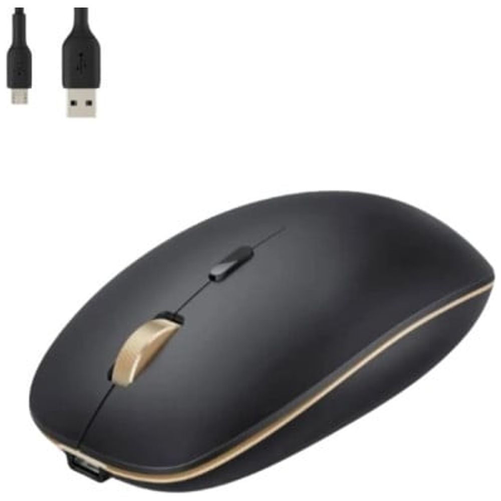 Jelly Comb Rechargeable Wireless Mouse - Dual Mode - Black – 33,500 IQD Iraq