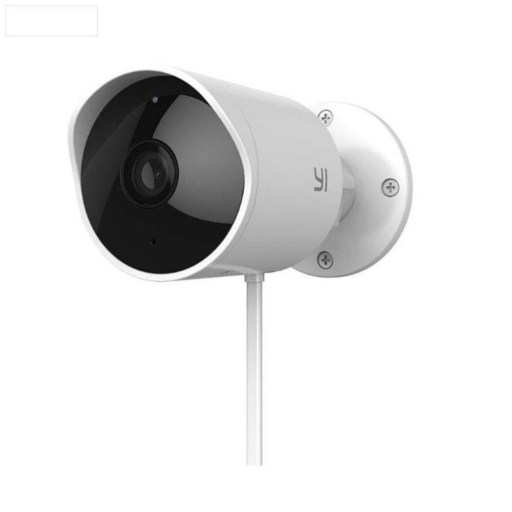EEI YI Outdoor 1080p HD Weatherproof – Outdoor Security Camera – White 1080p HD