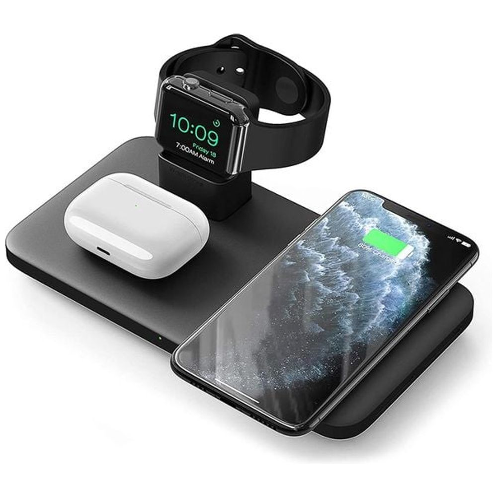Seneo PA202A - 3-in-1 - Wireless Charger - 10W - Black 10W – 28,000 IQD Iraq