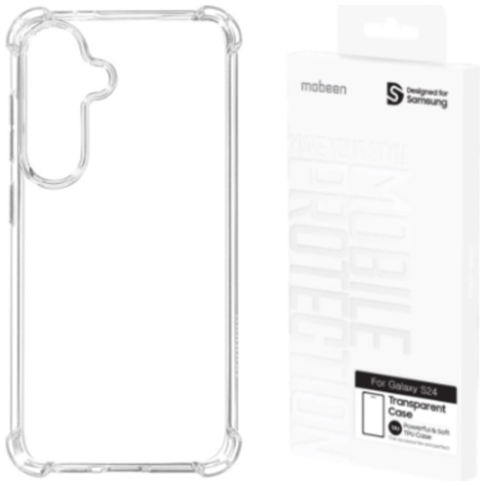 Mobeen Transparent Case for Samsung S24 - Clear Protective Cover – 9,750 IQD Iraq