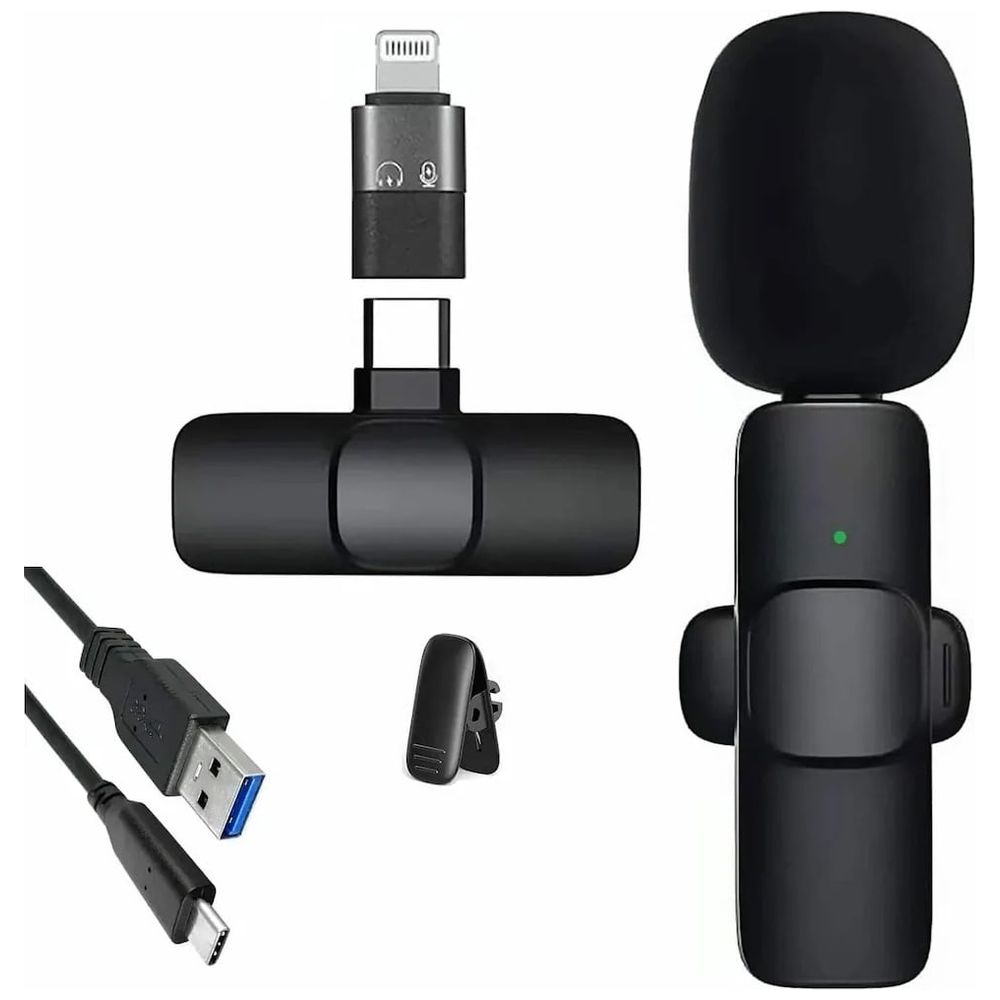 No Brand B0CDHC5KZ3 - Microphone - Black