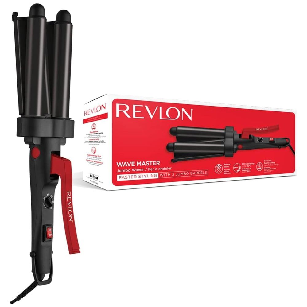 Revlon RVIR3056UKE - مكواة تجعيد الشعر - أسود
