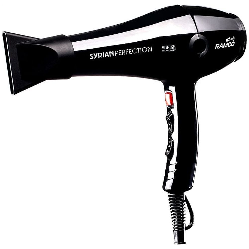 Ramco RH-505 - مجفف شعر - أسود