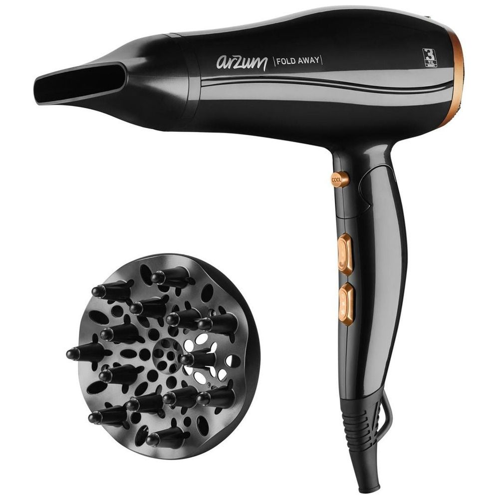 Arzum Arzum AR5046PB - Hair Dryer - Black