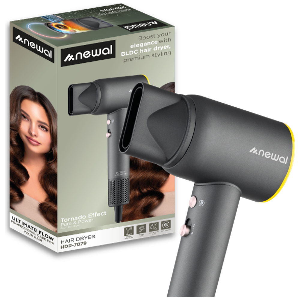 Newal Newal HDR-7079 Hair Dryer - Tornado Effect