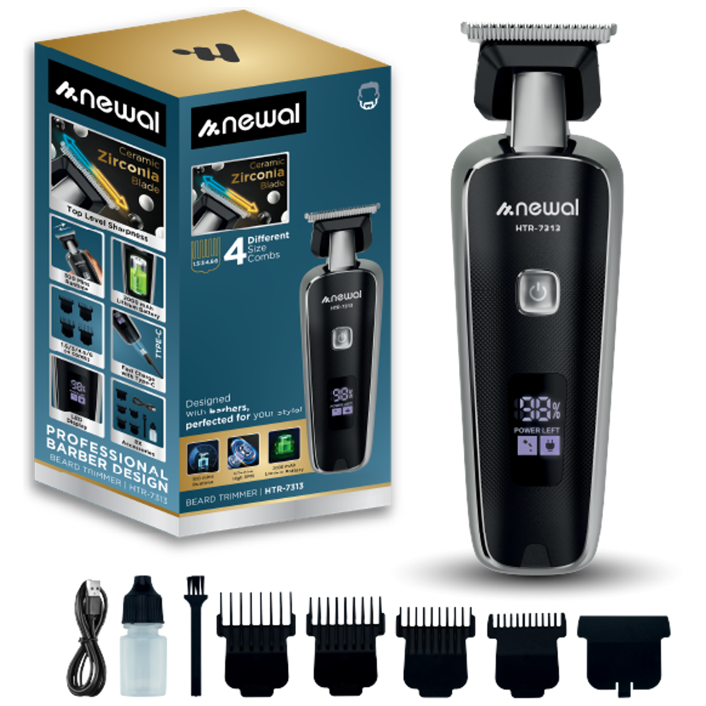 Newal HTR-7313 - Beard Trimmer - Black