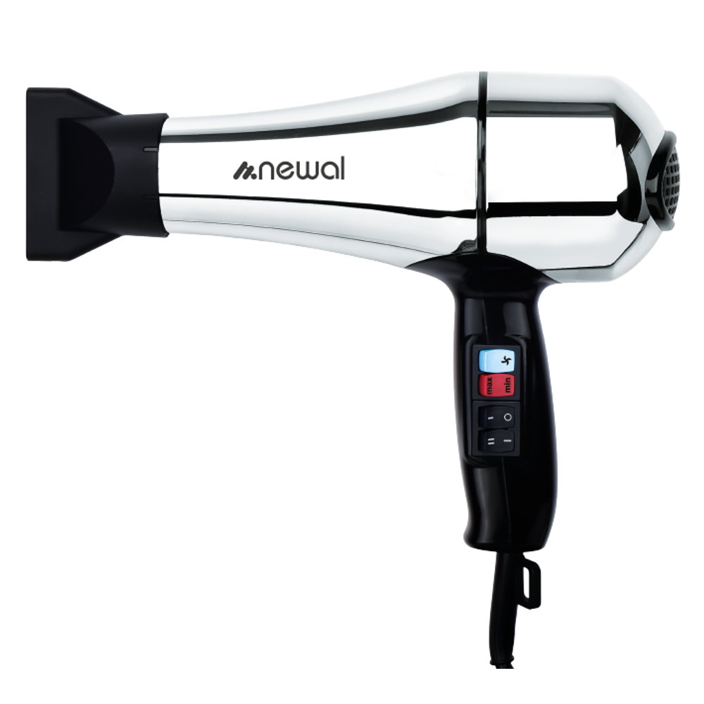 Newal HDR-501 - Hair Dryer - 1800 W - Stainless Steel