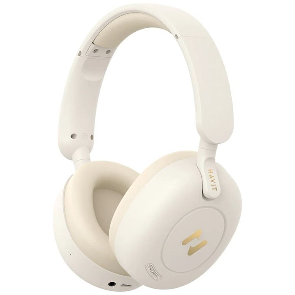 Havit Havit H655BT PRO - Bluetooth Headphone Over Ear - Beige – 86,000 IQD Iraq