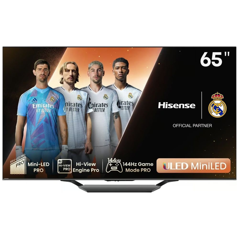 Hisense Hisense 65-Inch U7Q Series - Smart - 4K - Mini LED - 144 Hz - 2025 Model 65-Inch, 144 Hz