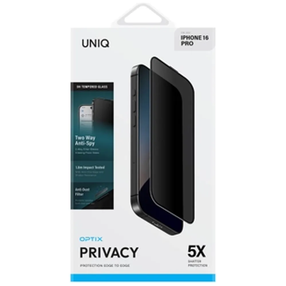 UNIQ Optix Covix Vivid - Screen Protector - iPhone 17 Pro Max - Privacy - Black – 25,000 IQD Iraq