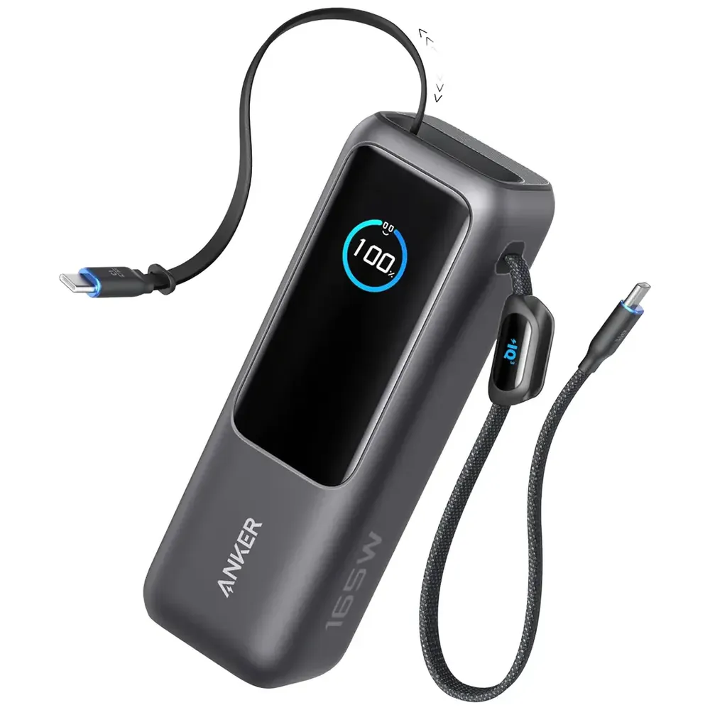 Anker Anker - Power bank - 25000mAh - Fast Charging 165W - Black 25000mAh, 165W